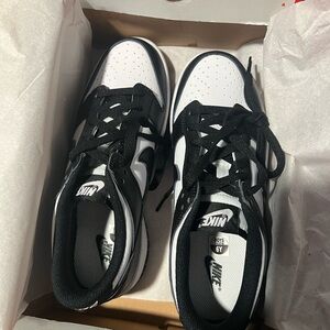 Nike Dunk Low in Black and White